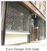 euro design storage grill gate NYC